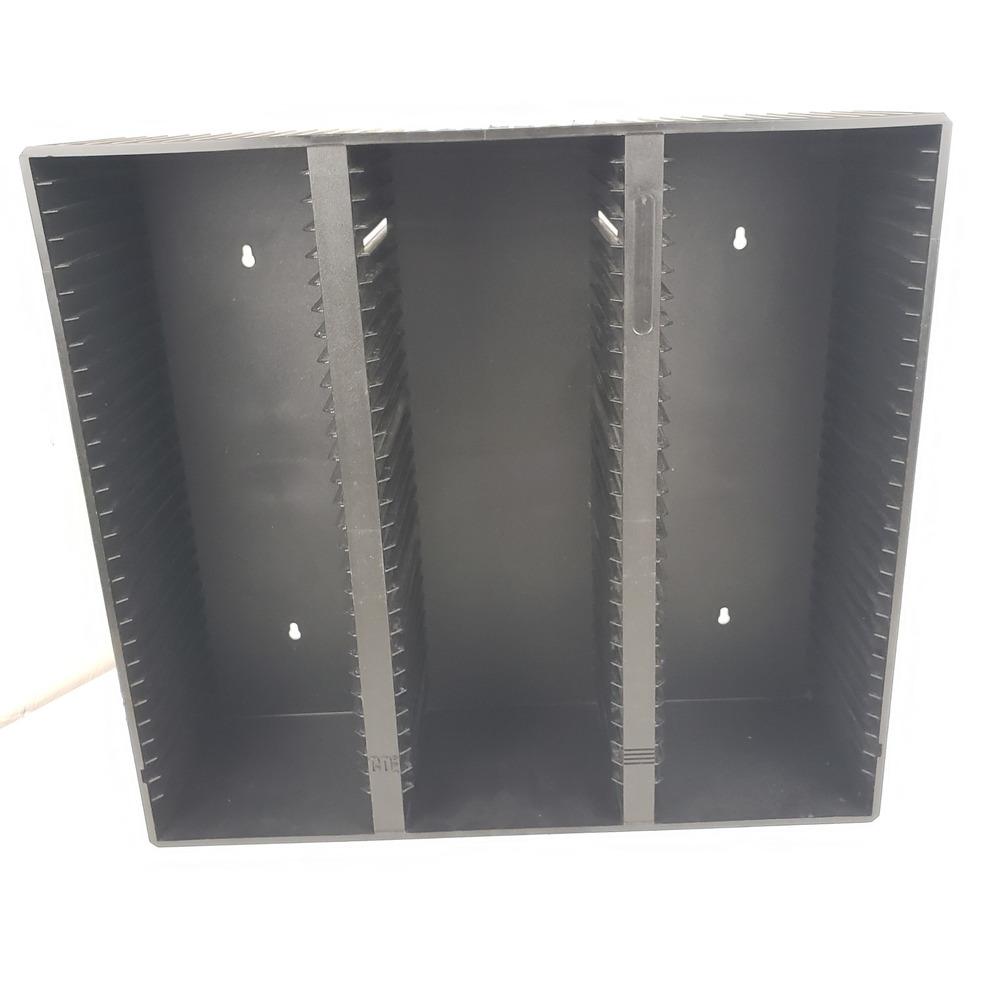 Laserline CD-90 Black Plastic 90 Disc Storage Rack Wall Mountable USA Made